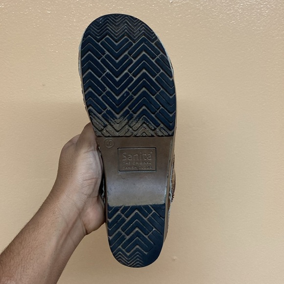 Sanita Snakeskin Danish Clogs - Picture 15 of 17